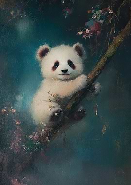 Cute Panda Cub