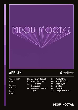 Afelan (2013) Album by Mdou Moctar