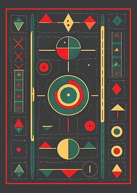 the abstract circle eye