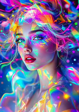 Neon Portrait