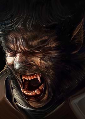 Werewolf Portrait