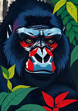 Gorilla Portrait