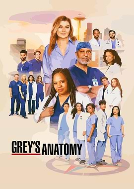 Grey's Anatomy Cast Poster