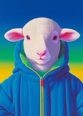 Sheep in a Hoodie