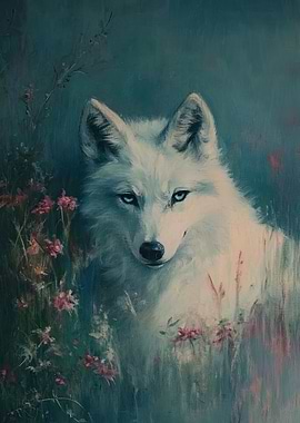 White Wolf in Bloom