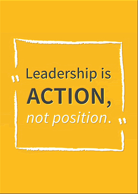 Leadership Quote Poster