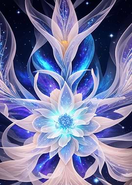 Cosmic Flower Bloom