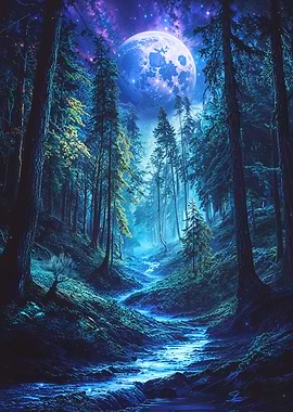 Stream of the Lunar Forest