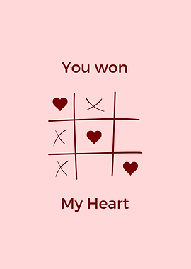 Tic Tac Toe Heart