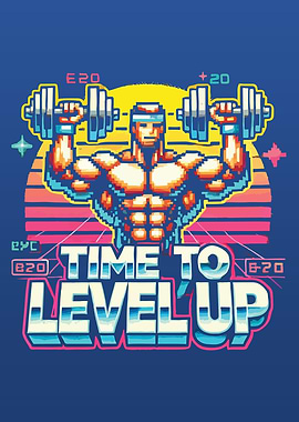 Time to Level Up - Gym Gamer