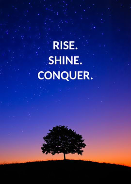 Sunset Night Sky Quote