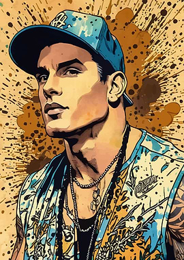 Vanilla Ice Vintage Rapper