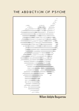 The Abduction of Psyche ascii art