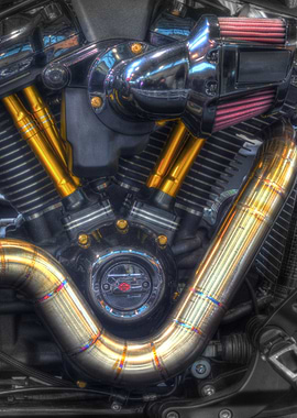 Motorcycle Engine VII
