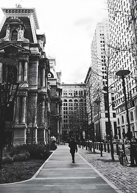 Urban Solitude – Philadelphia in Black & White