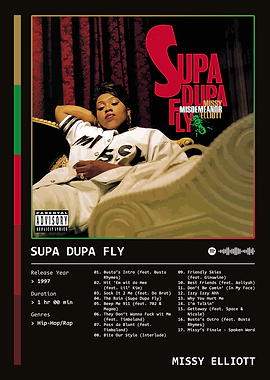 Supa Dupa Fly (1997) Album by Missy Elliott