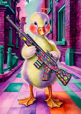 Duck with Gun