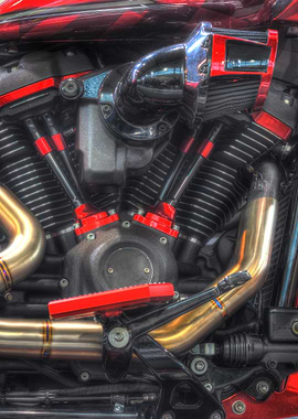 Motorcycle Engine IX