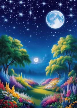 Moonlit Garden