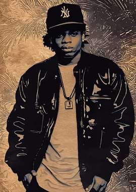 Eazy E Vintage Portrait