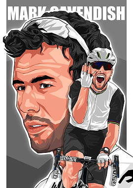 Mark Cavendish Cycling Portrait