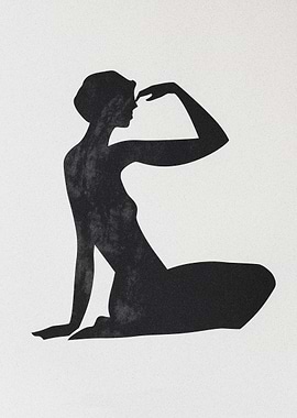 Black Silhouette Woman