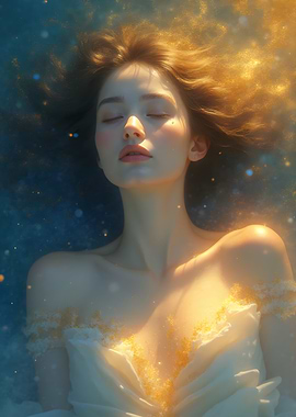 Woman Submerged in Water