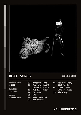 Boat Songs (2022) Album by MJ Lenderman