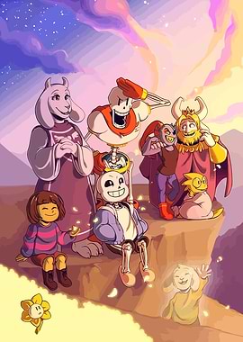 Undertale Characters Reunion