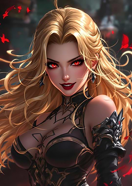 Red-Eyed Blonde Warrior