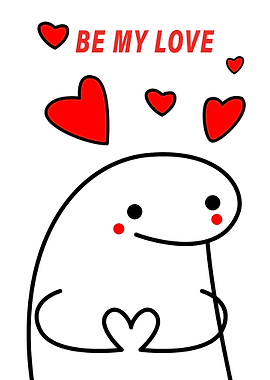 Cute Love Illustration