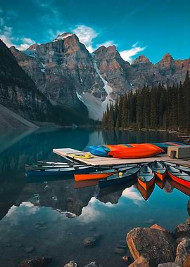 Mountain Lake Canoes