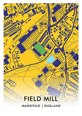 Field Mill Stadium Map – Home of Mansfield Town