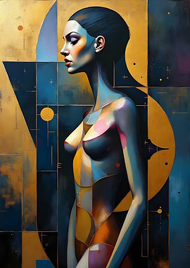 Abstract Female Figure