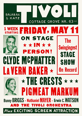 Tivoli Concert Poster