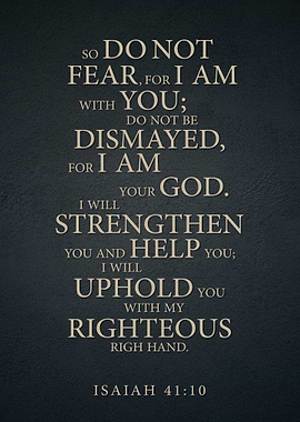 Isaiah 41:10 Bible Verse