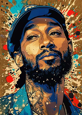 Nipsey Hussle Portrait