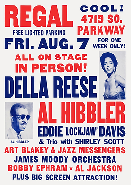 Regal Theater Concert Poster