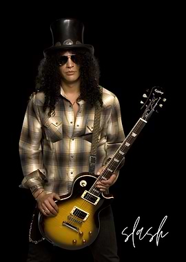 Slash Guitarist Portrait