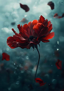 Surrealism Petals of Infinity Poster Art