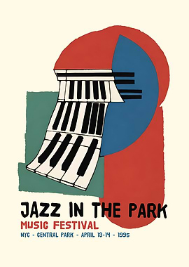 Jazz in the Park NYC Poster