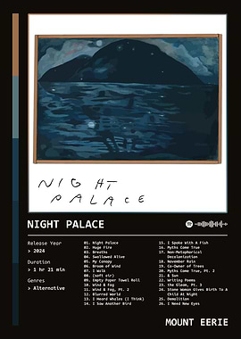 Night Palace (2024) Album by Mount Eerie