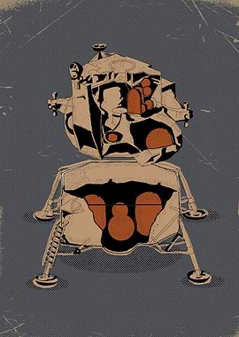 Lunar Module Illustration