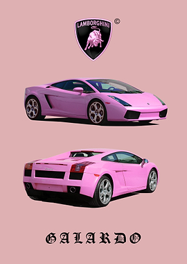 Pink Lamborghini Gallardo
