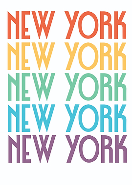 New York City Typography