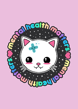 Mental Health Matters Cat