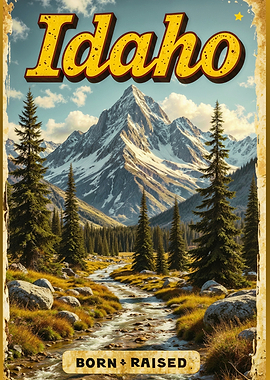 Idaho Mountain Landscape