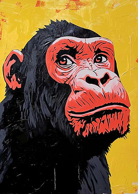 Chimpanzee Portrait