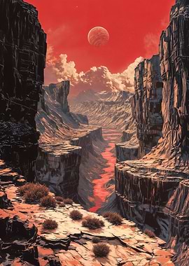 Red Planet Canyon