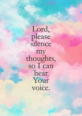 Bible Quotes About Silence Inspirational Motivational Art